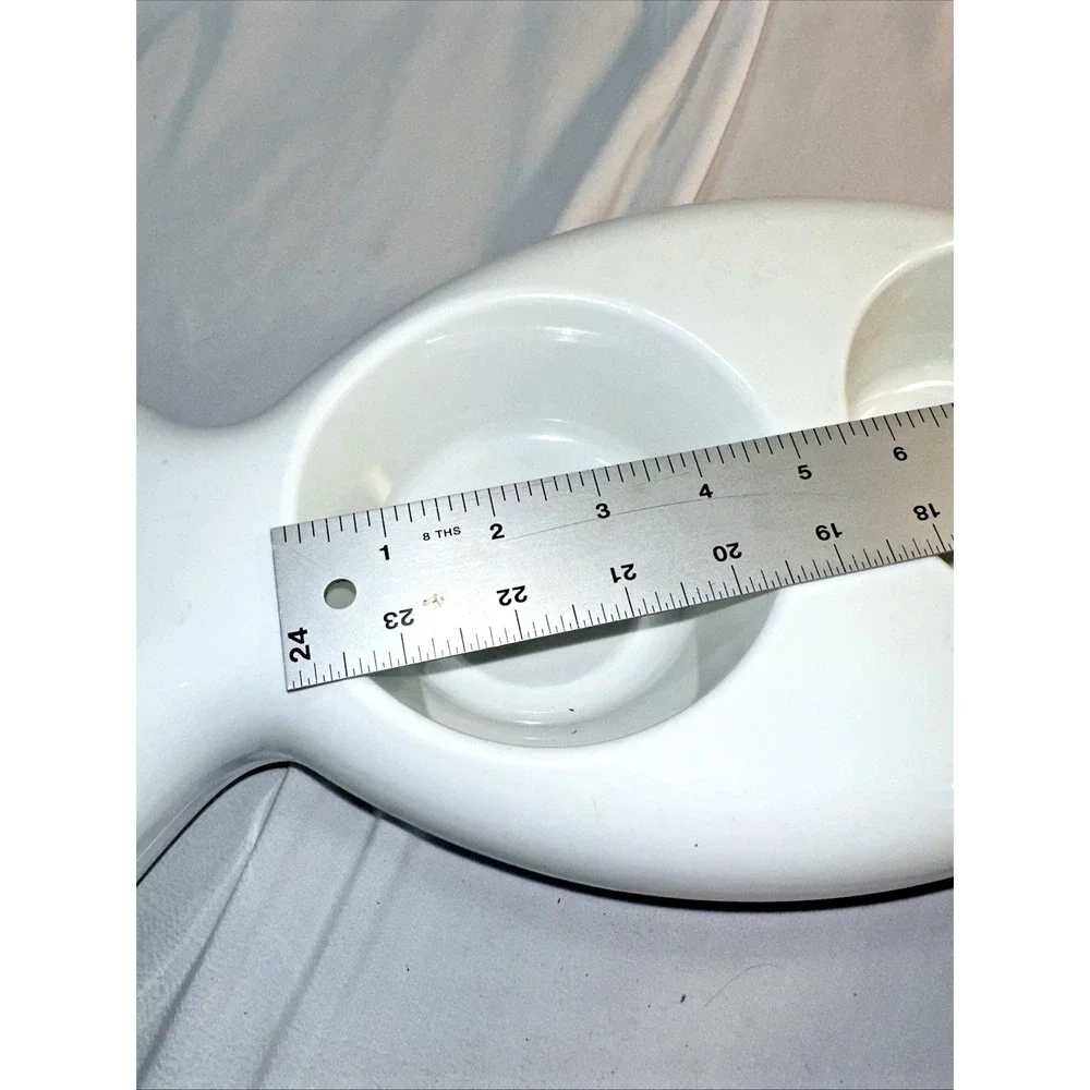 HING The Fish Shaped Food and Water Bowl for Cats Non-Slip (No Removeable Bowls)